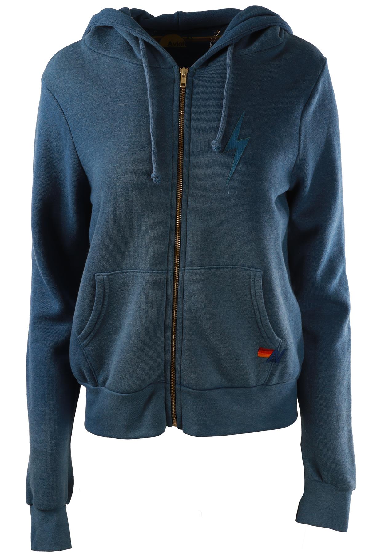 BLUE COTTON HOODIE