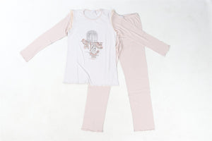 LA PERLA PINK KIDS GIRLS PYJAMA SET 12 YEARS