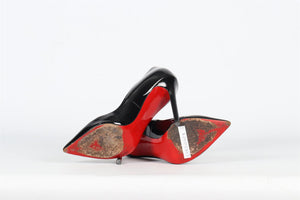 CHRISTIAN LOUBOUTIN PATENT LEATHER PUMPS EU 39 UK 6 US 9