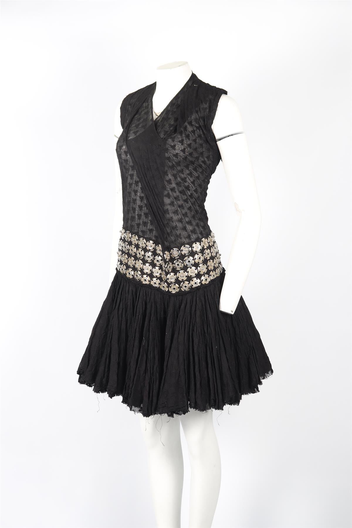 JUNYA WATANABE COMME DES GARÇONS COTTON MINI DRESS SMALL