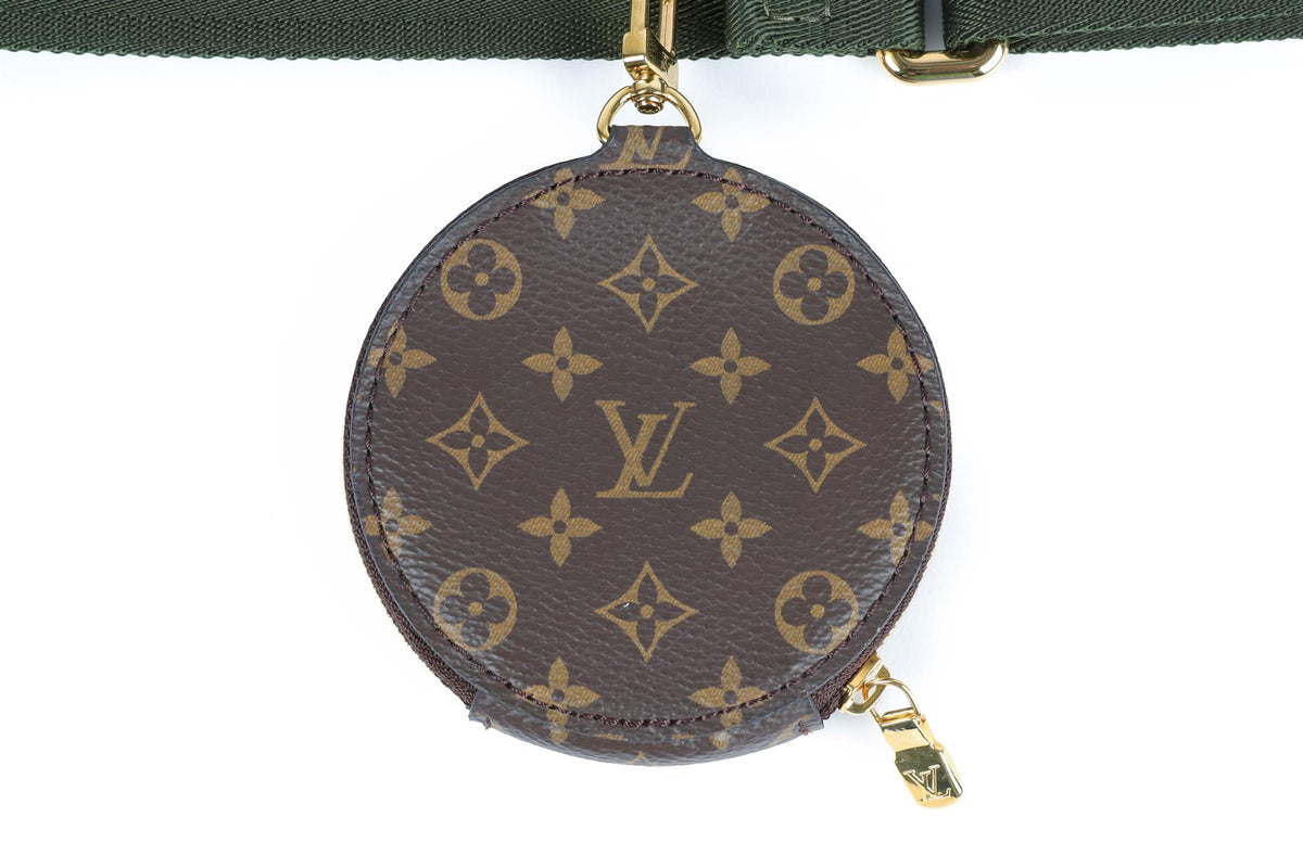 LOUIS VUITTON GREEN 2021 MAXI MULTI POCHETTE MONOGRAM NYLON SHOULDER BAG