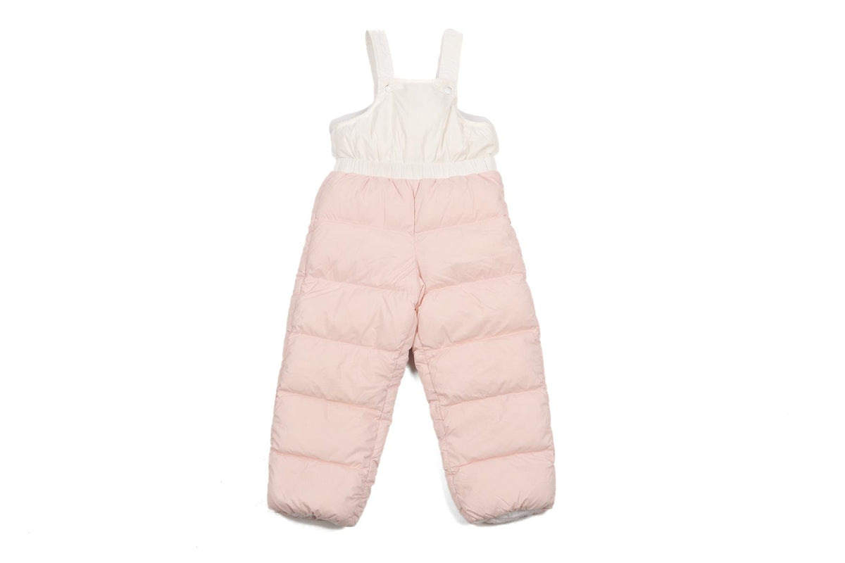 MONCLER PINK KIDS GIRLS SALOPETTES 3 YEARS