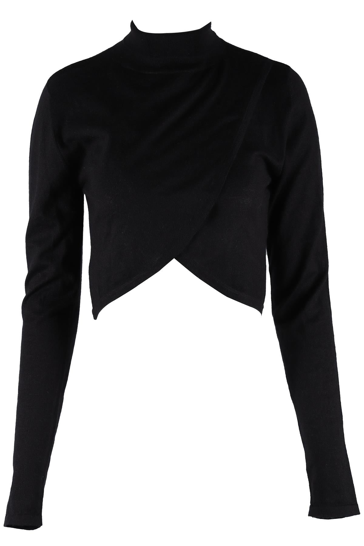 LE KASHA BLACK CASHMERE SWEATER SMALL/MEDIUM
