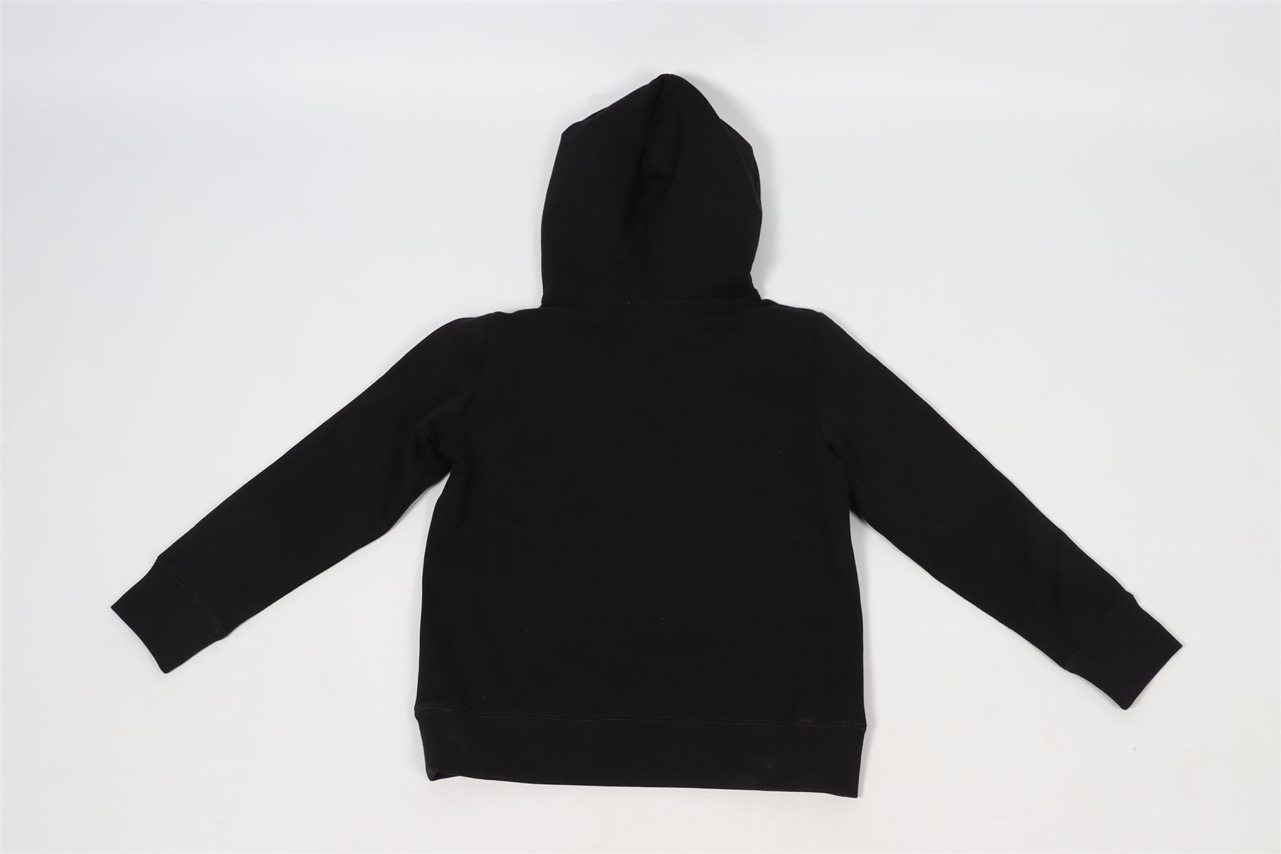 STELLA MCCARTNEY BLACK KIDS GIRLS COTTON HOODIE 8 YEARS