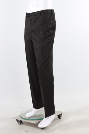 BRIONI BLACK MEN'S WOOL TWO PIECE SUIT IT 46 UK/US 36