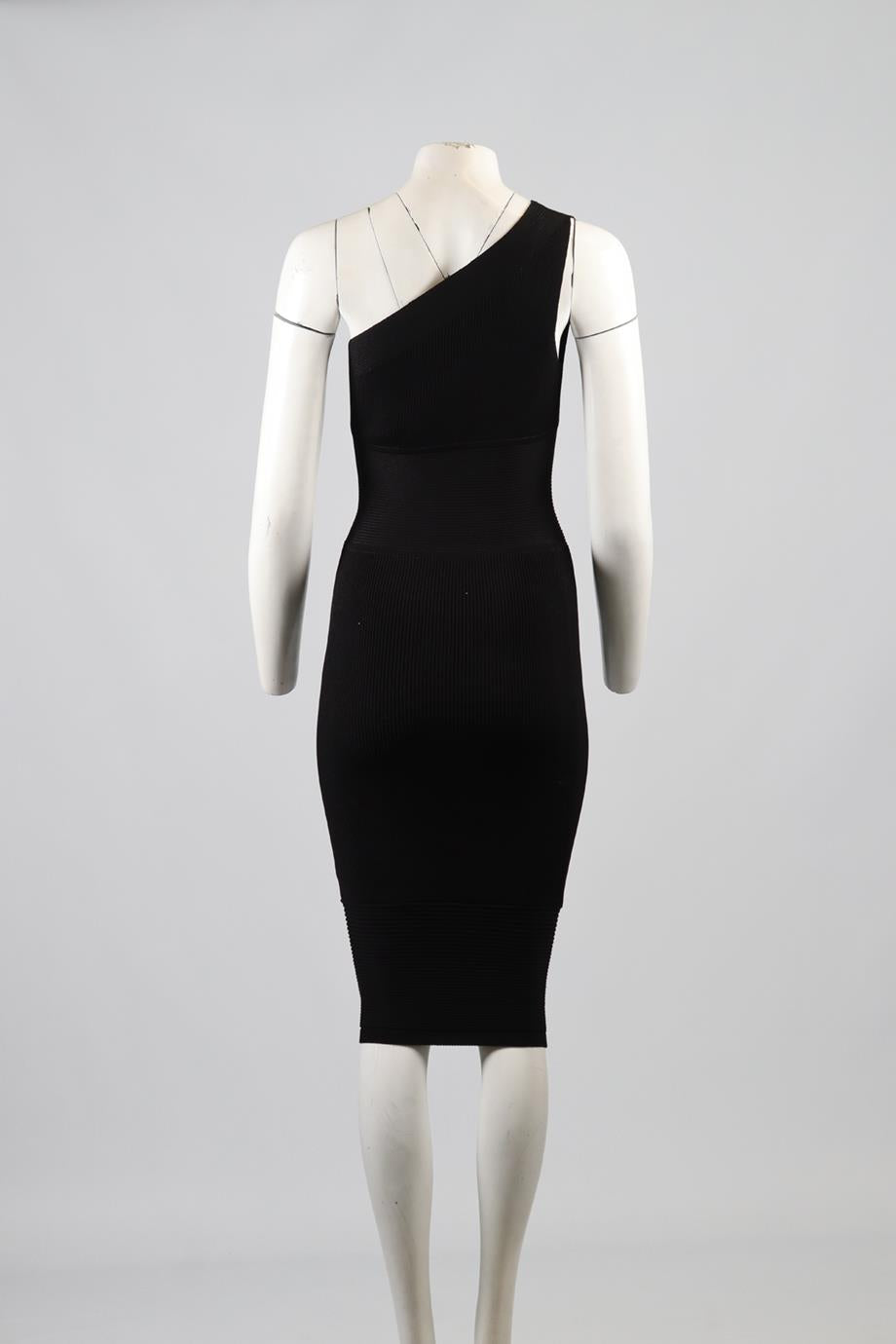 CUSHNIE ET OCHS KNIT MIDI DRESS SMALL