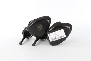 PHILIPP PLEIN BLACK SUEDE SANDALS EU 37 UK 4 US 7