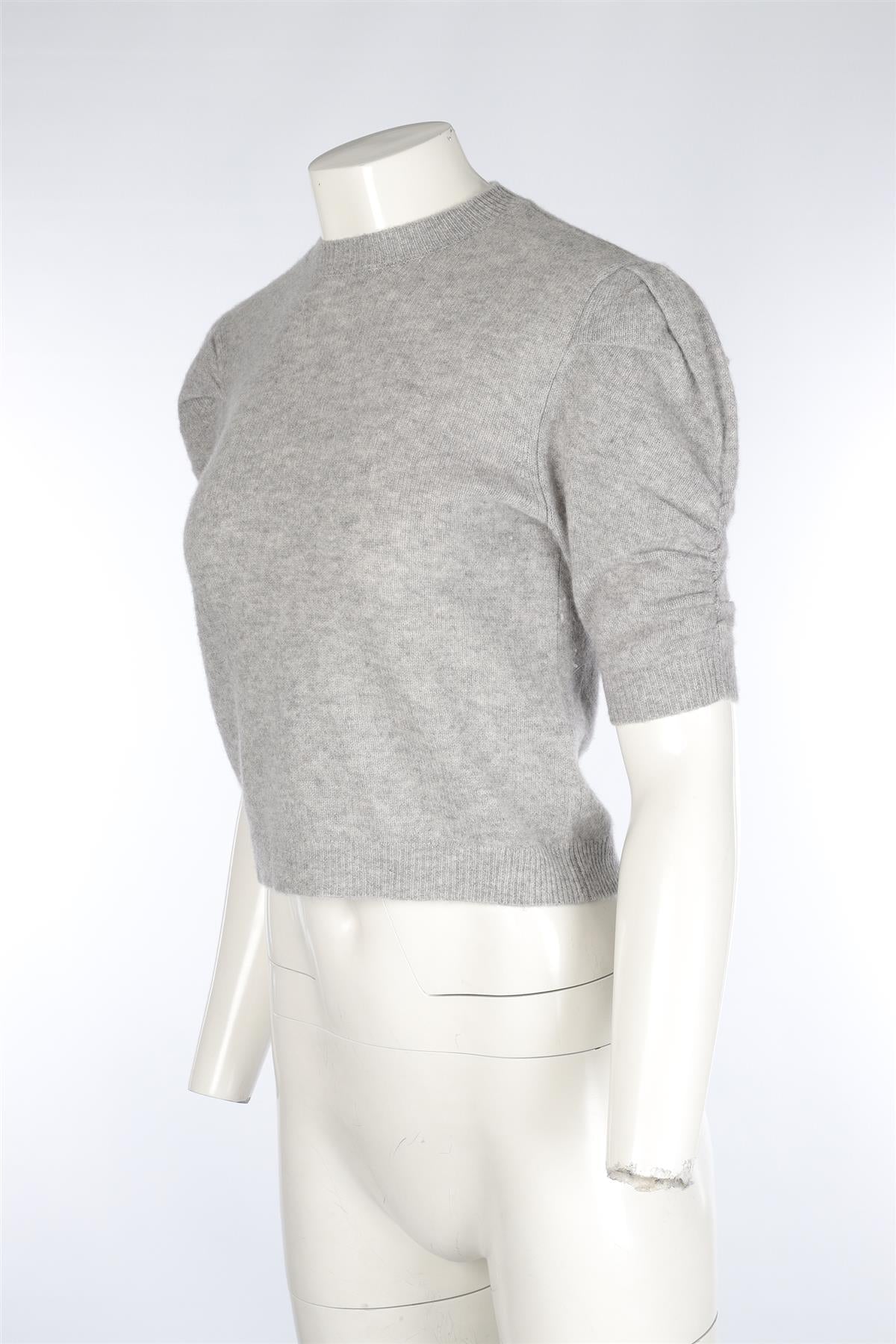 FRAME GREY CASHMERE SWEATER SMALL