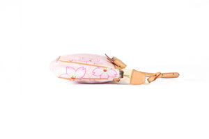 LOUIS VUITTON + TAKASHI MURAKAMI PINK 2003 POCHETTE CHERRY BLOSSOM MONOGRAM SHOULDER BAG