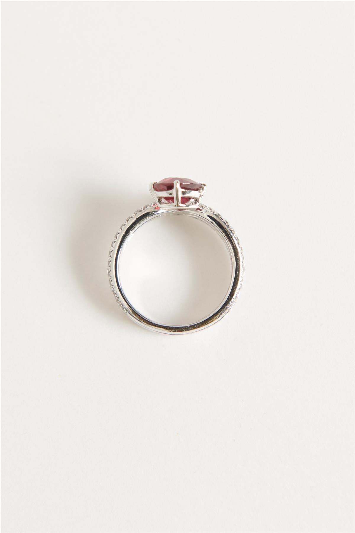 CHAUMET JOSEPHINE ECLAT RUBY AND DIAMOND RING