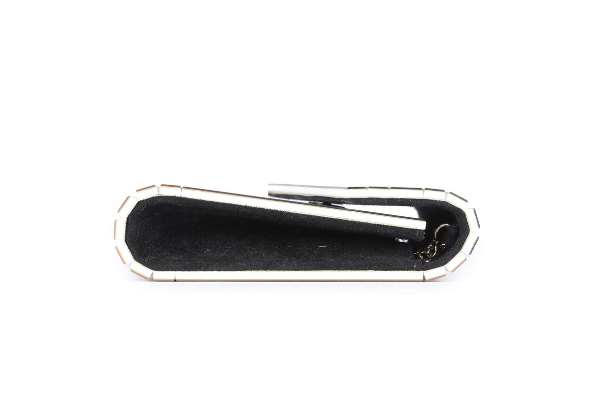 JIMMY CHOO MULTI CANDY ACRYLIC CLUTCH