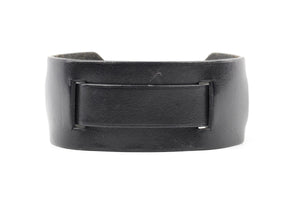 HERMÈS BLACK 2013 LEATHER BRACELET