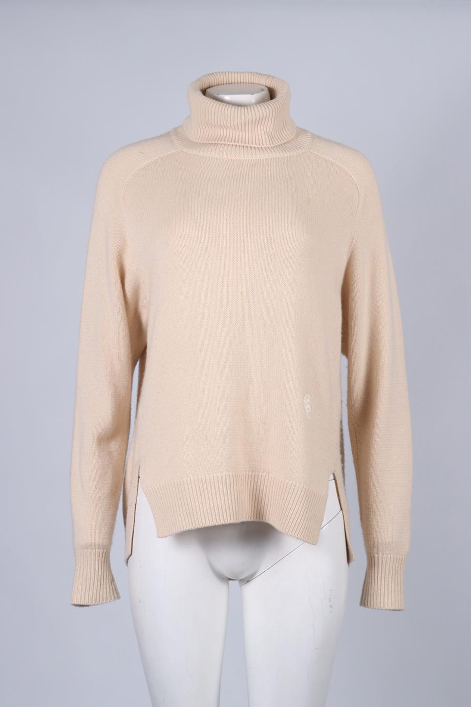 CHLOÉ CASHMERE TURTLENECK SWEATER XSMALL