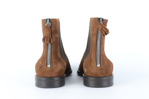 GIVENCHY BROWN MEN'S SUEDE ANKLE BOOTS EU 42 UK 8 US 9