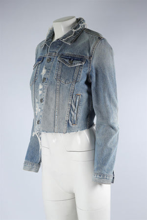 GRLFRND BLUE DENIM JACKET SMALL