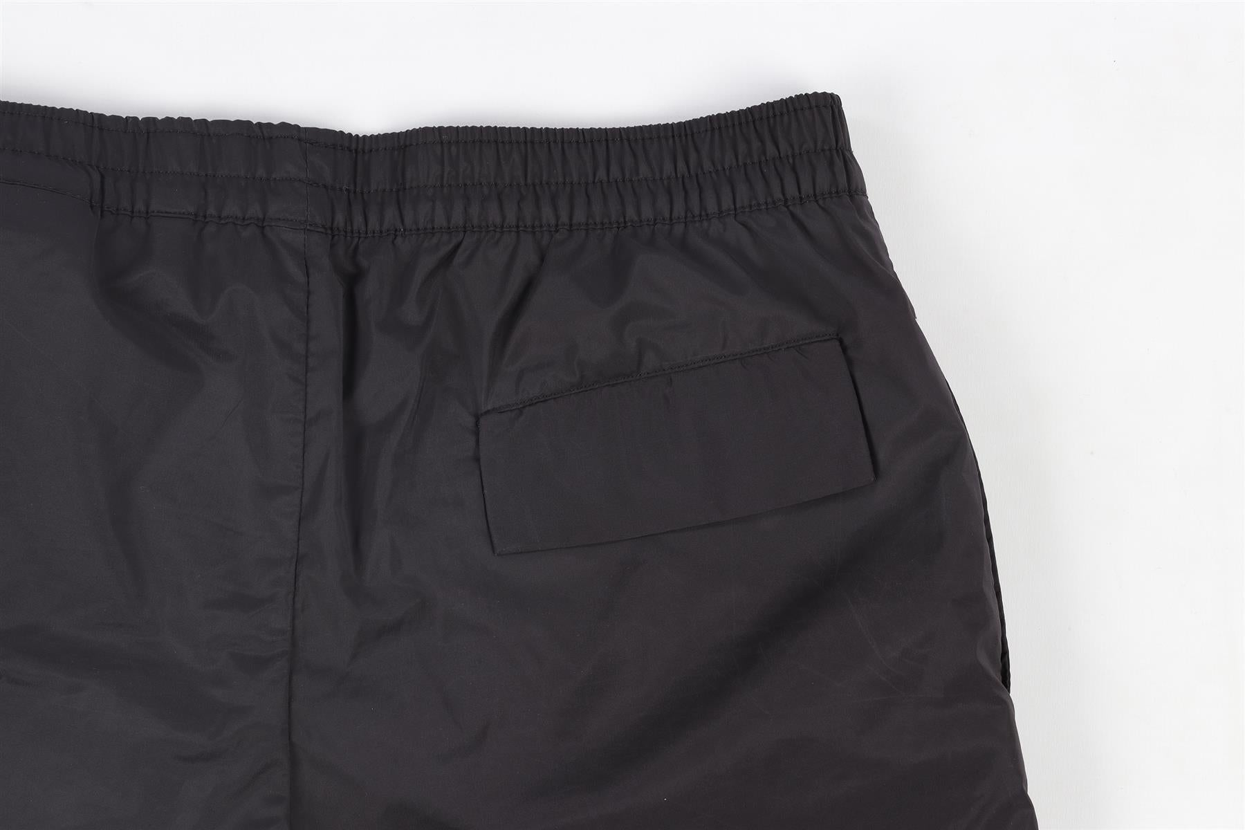 PALM ANGELS BLACK KIDS BOYS SWIM SHORTS 10 YEARS