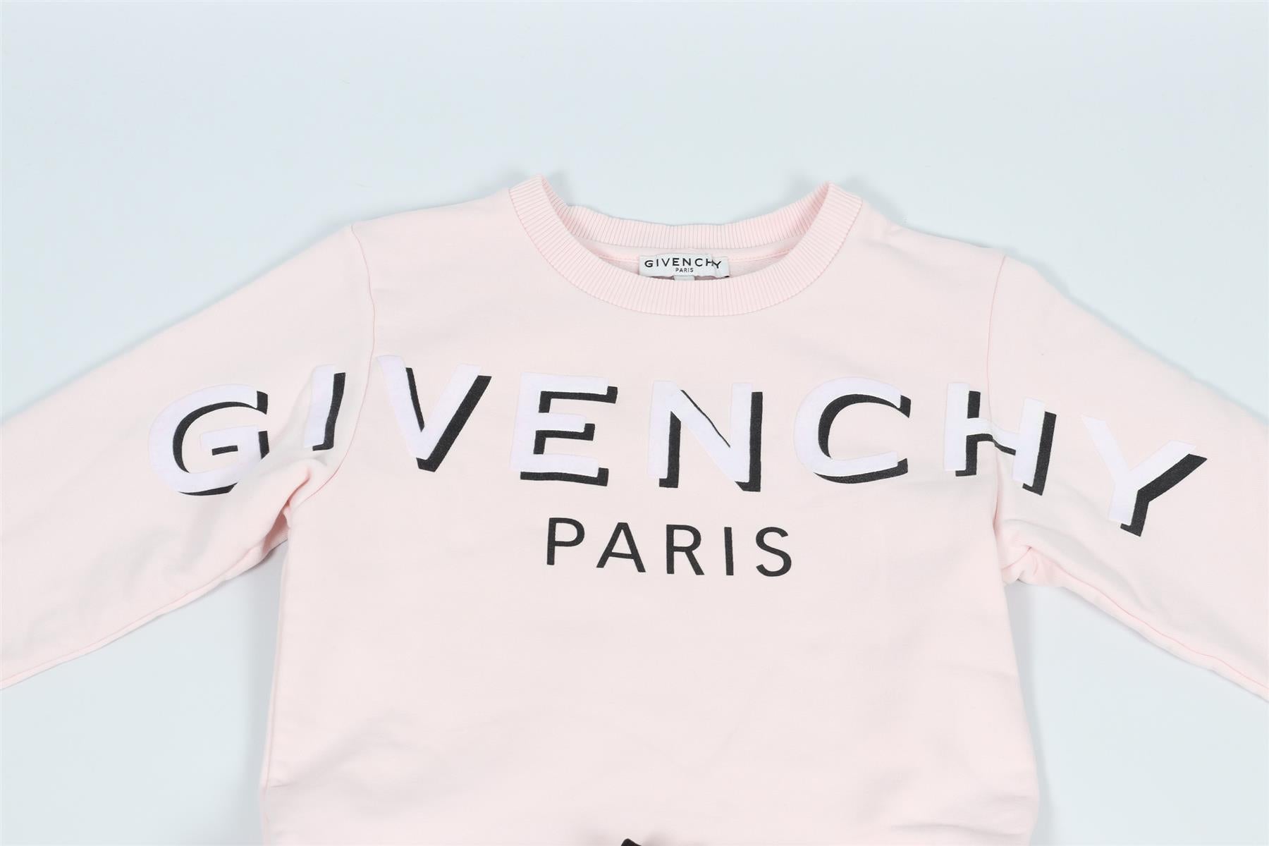 GIVENCHY PINK KIDS GIRLS COTTON DRESS 8 YEARS