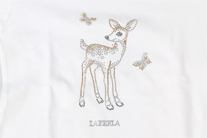 LA PERLA WHITE KIDS GIRLS PYJAMA SET 12 YEARS