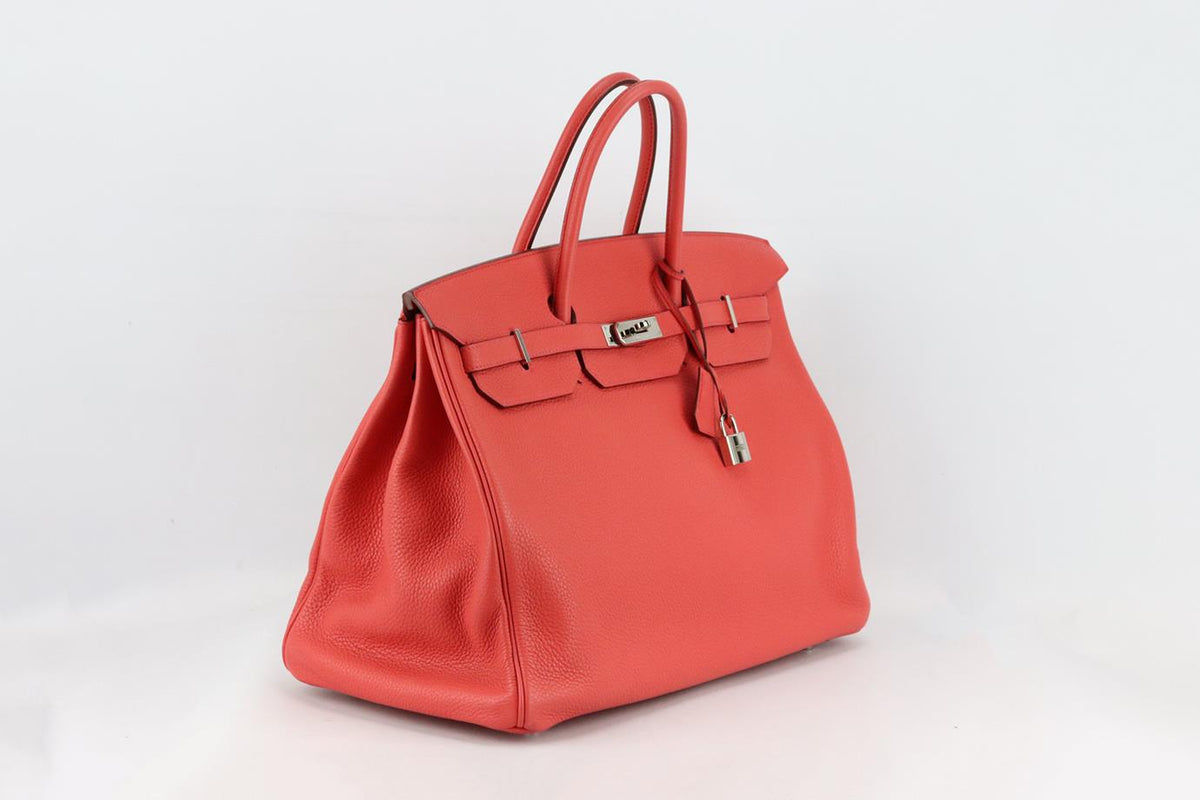 HERMÈS 2010 BIRKIN 40CM TOGO LEATHER BAG