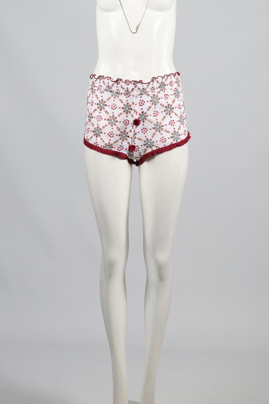 POUPETTE ST BARTH VOILE SHORTS SMALL