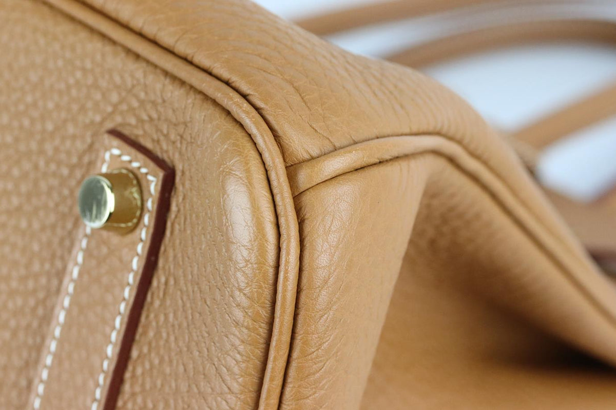 HERMÈS 2012 BIRKIN 35CM VEAU TOGO LEATHER BAG
