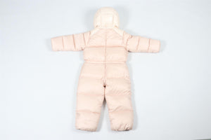 MONCLER PINK KIDS GIRLS PADDED SNOWSUIT 2 YEARS