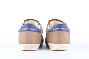 GOLDEN GOOSE BROWN SUPER STAR LEATHER SNEAKERS EU 40 UK 7 US 10