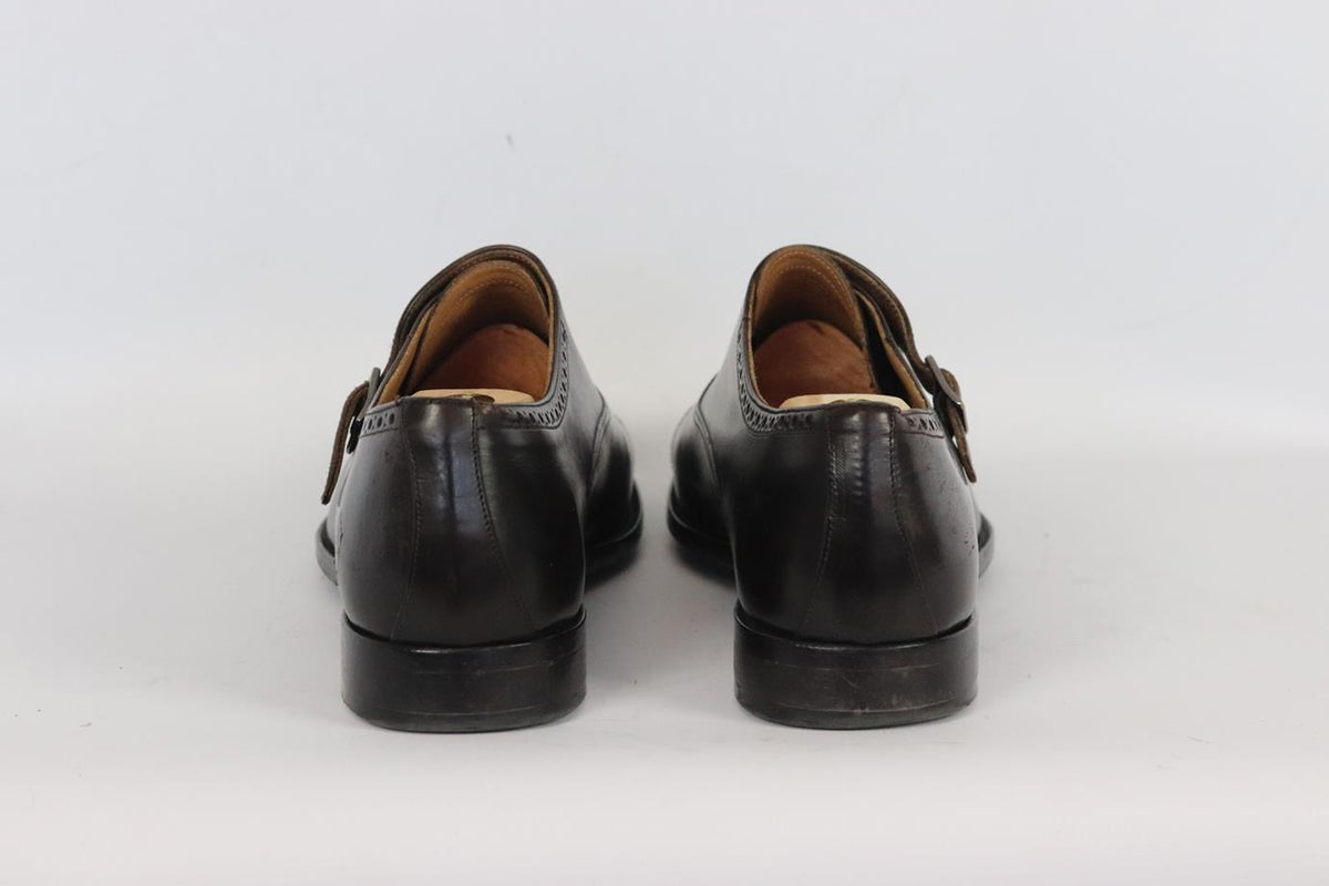 AQUILA MEN'S LEATHER OXFORD SHOES EU 44 UK 10 US 11