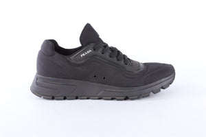 PRADA BLACK MEN'S NYLON SNEAKERS EU 42.5 UK 8.5 US 9.5