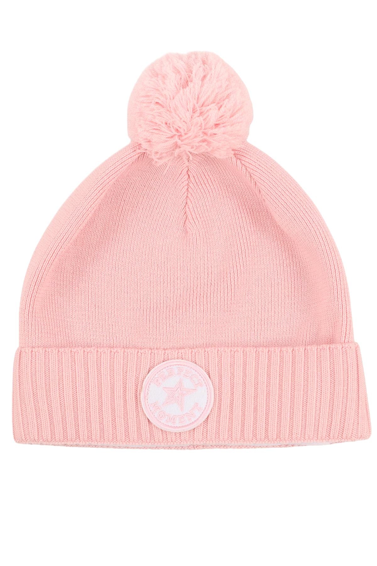 PERFECT MOMENT PINK KIDS GIRLS BEANIE