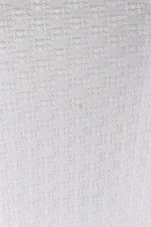 CHANEL IVORY 2014 COTTON TOP FR 34 UK 6