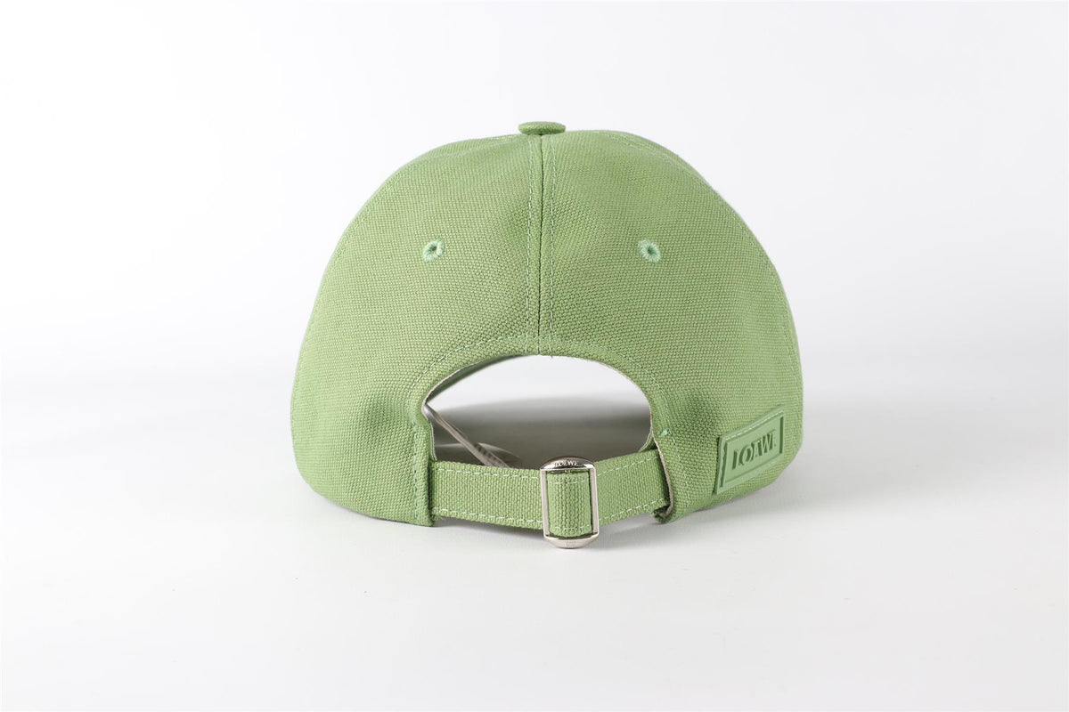 LOEWE GREEN COTTON BASEBALL CAP