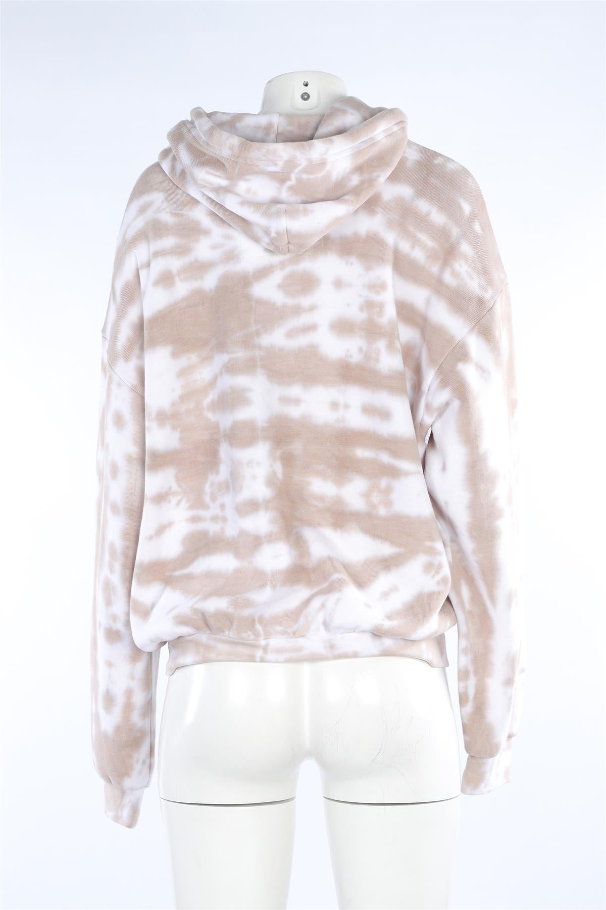 AVIATOR NATION BEIGE COTTON HOODIE MEDIUM