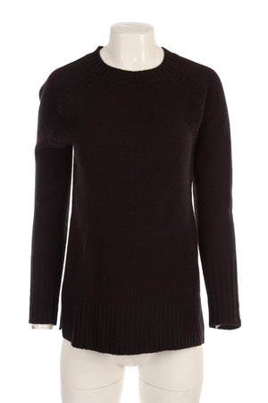 J.CREW BLACK CASHMERE SWEATER XSMALL