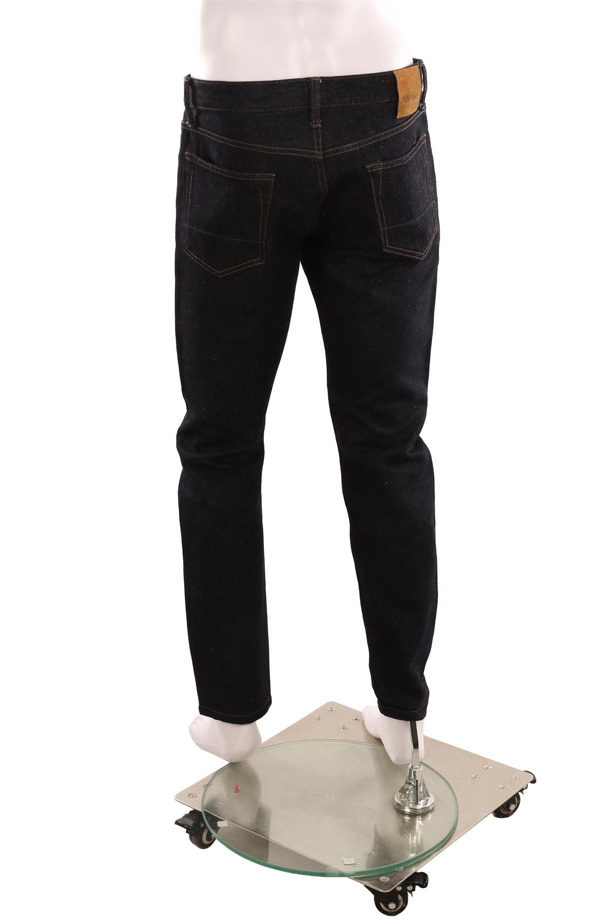 TOM FORD BLUE TAPERED LEG JEANS UK 34