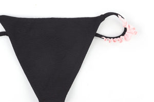 SAME LOS ANGELES BLACK BIKINI SMALL-MEDIUM