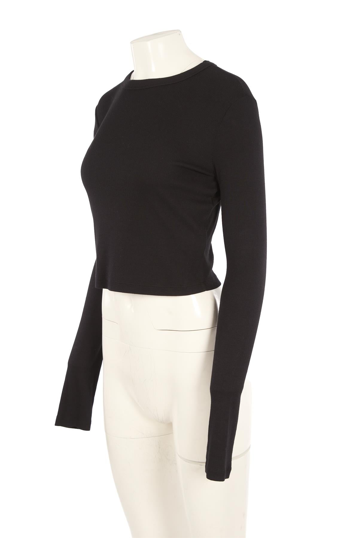 COTTON CITIZEN BLACK COTTON TOP LARGE