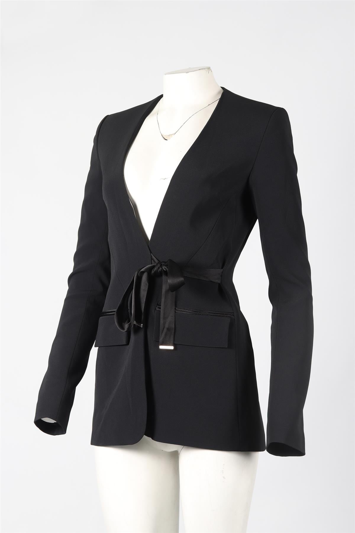 DAVID KOMA CREPE BLAZER UK 8