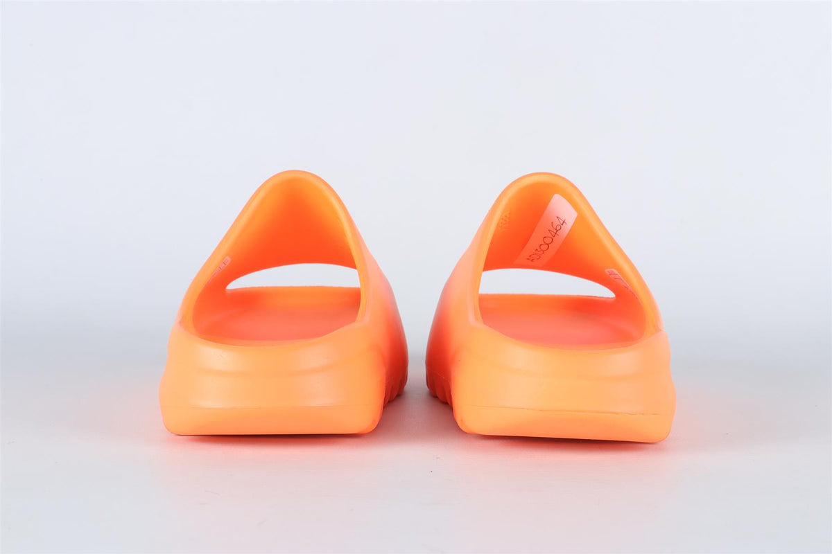 ADIDAS YEEZY ORANGE KIDS GIRLS RUBBER SLIDES EU 33 UK 1 US 1