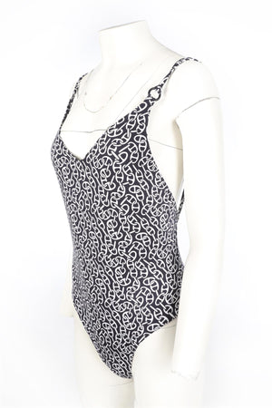 HERMÈS BLUE SWIMSUIT FR 40 UK 12