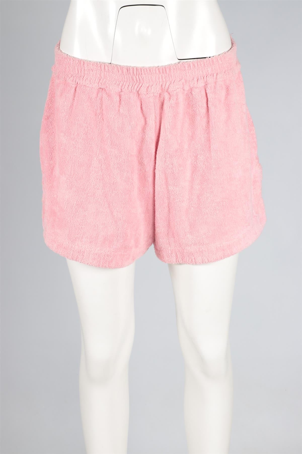 TERRY PINK COTTON SHORTS LARGE
