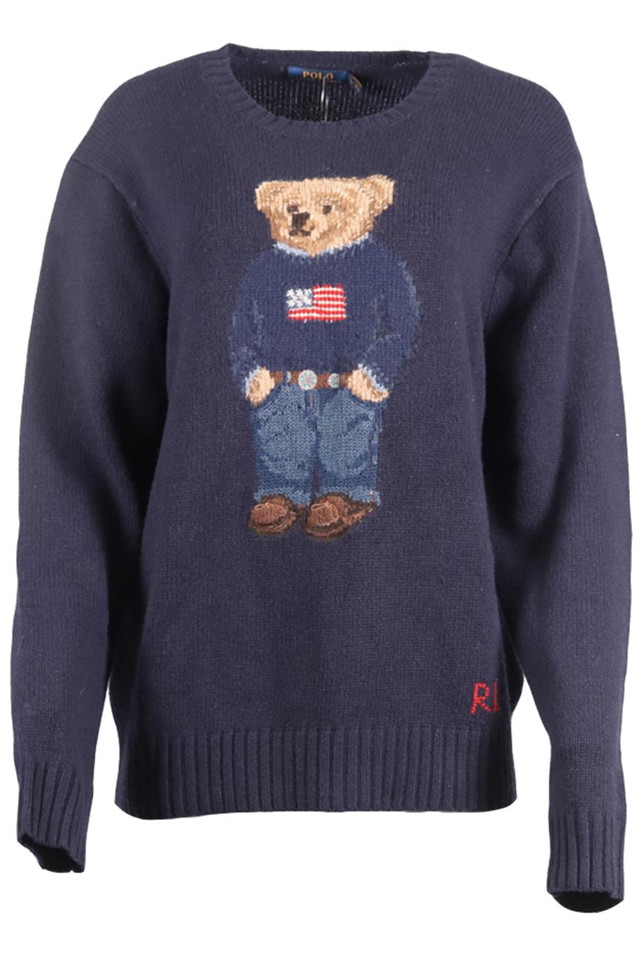 POLO RALPH LAUREN MEN'S WOOL BLEND SWEATER LARGE