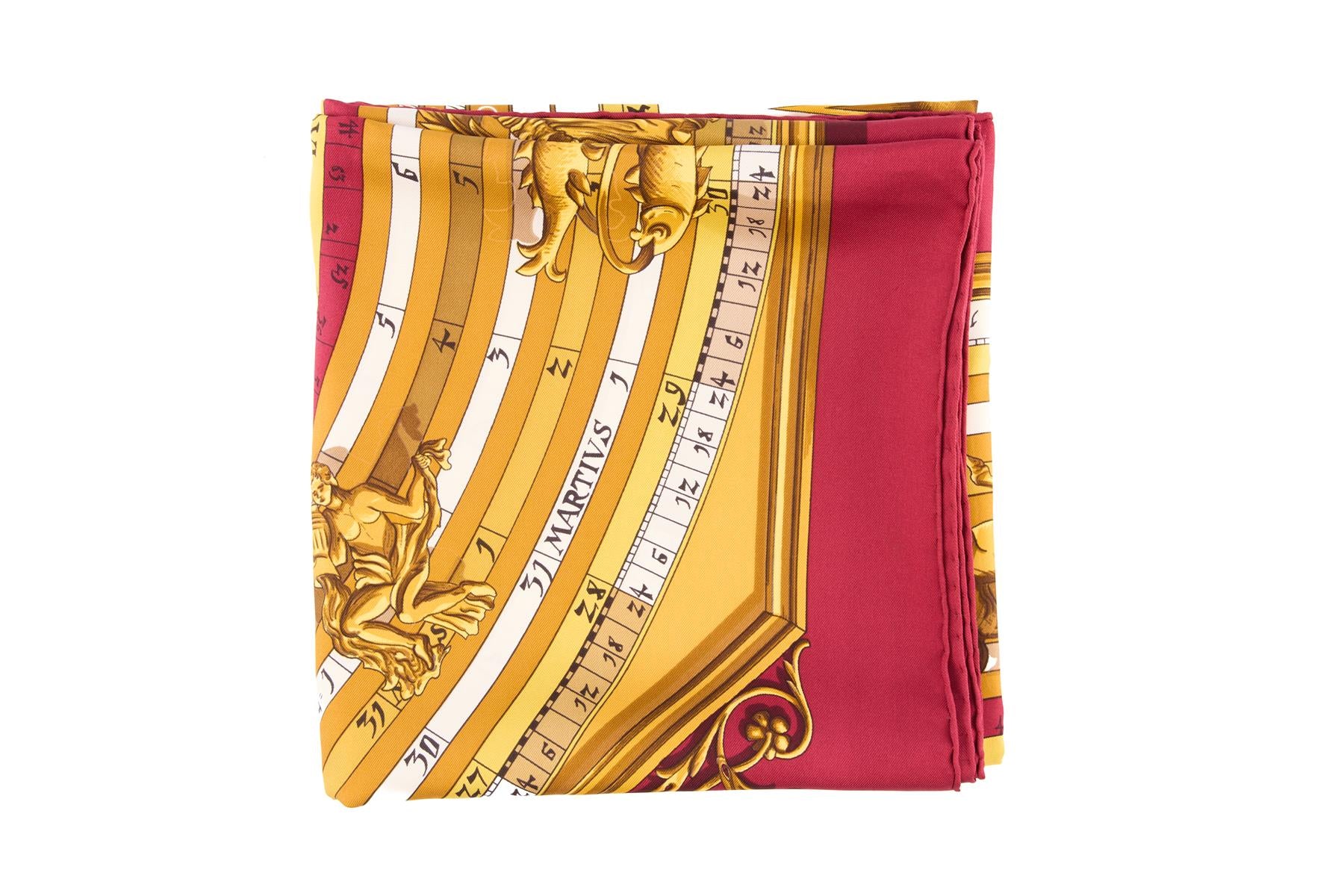 HERMÈS MULTI FÊTES VÉNITIENNES SILK SCARF