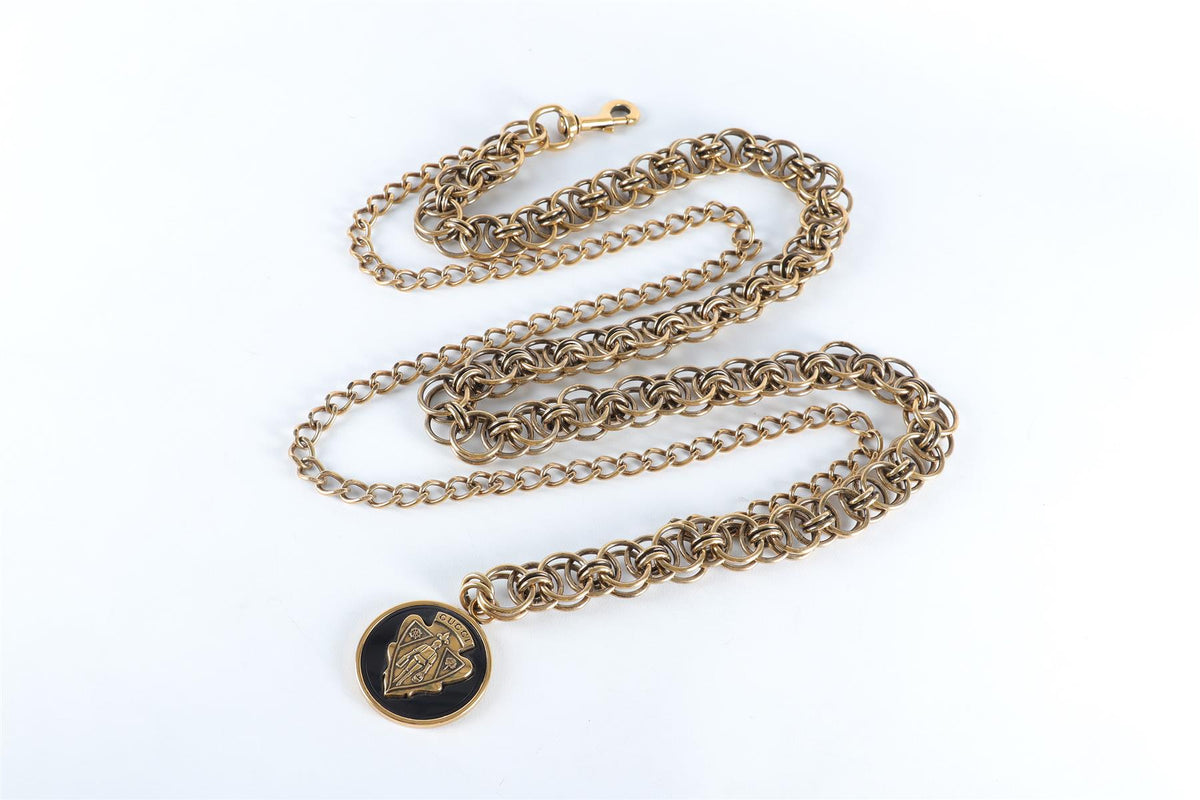 GUCCI GOLD HYSTERIA CHAIN BELT