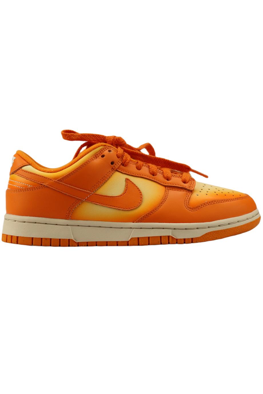 NIKE DUNK LOW MAGMA ORANGE LEATHER SNEAKERS EU 39 UK 5.5 US 8