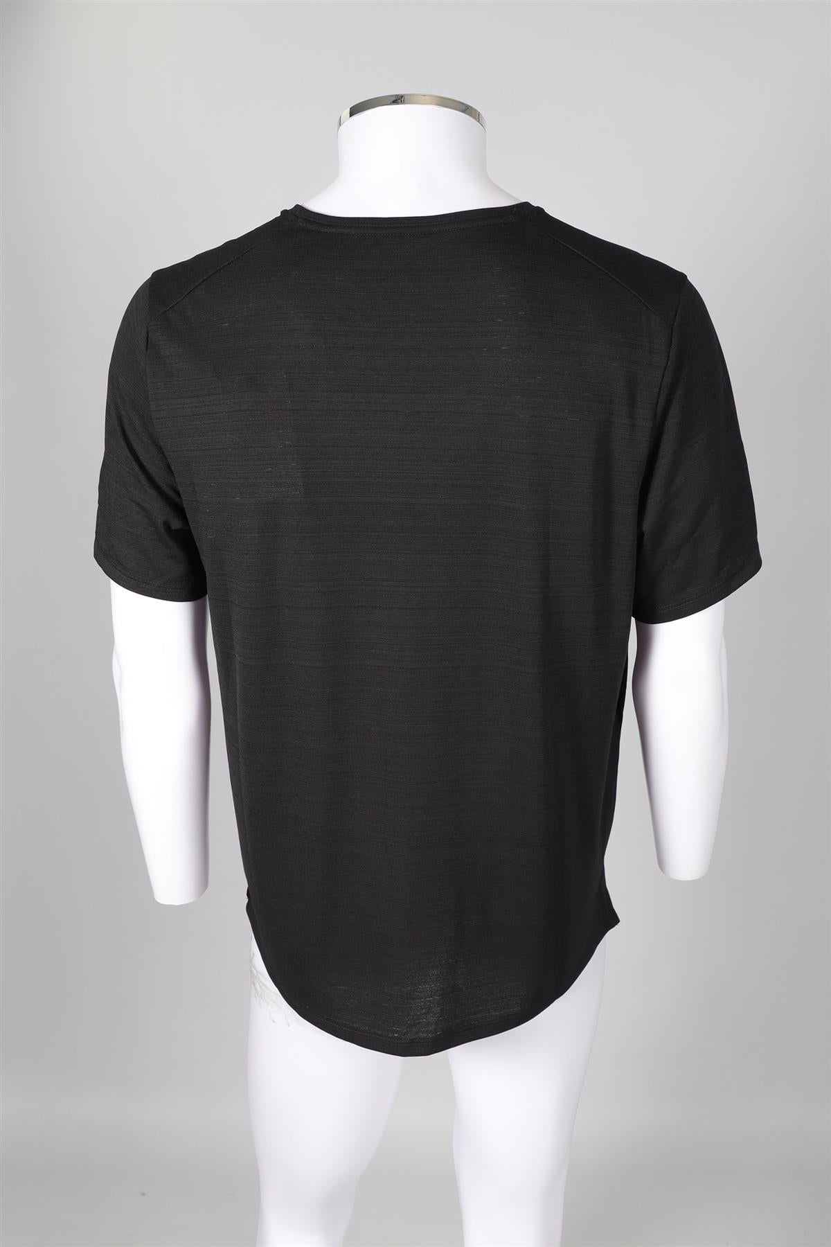 NIKE BLACK MEN'S JERSEY T-SHIRT LARGE