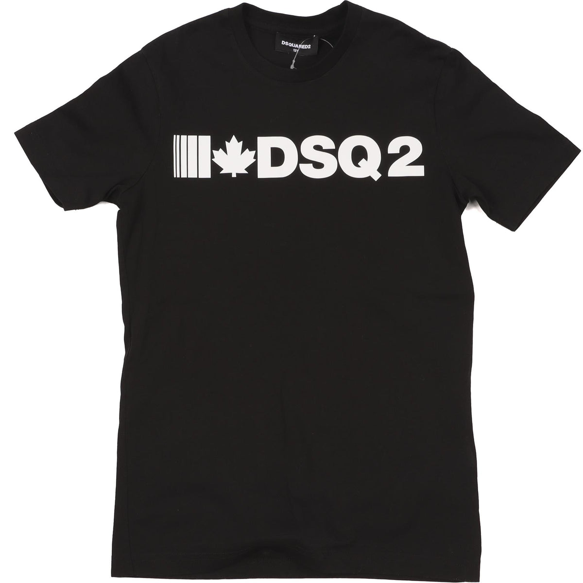 D SQUARED BLACK KIDS BOYS T-SHIRT 12 YEARS
