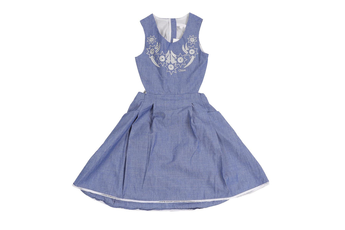 CHLOÉ BLUE KIDS GIRLS DRESS 8 YEARS