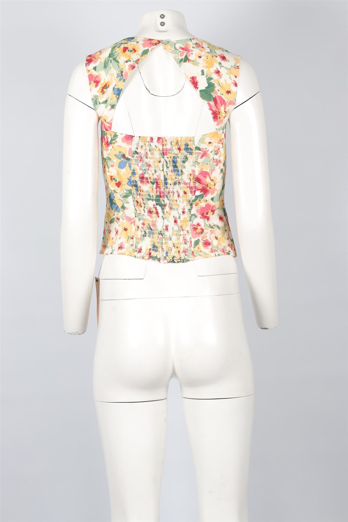 REFORMATION MULTI CREPE TOP US 2 UK 6