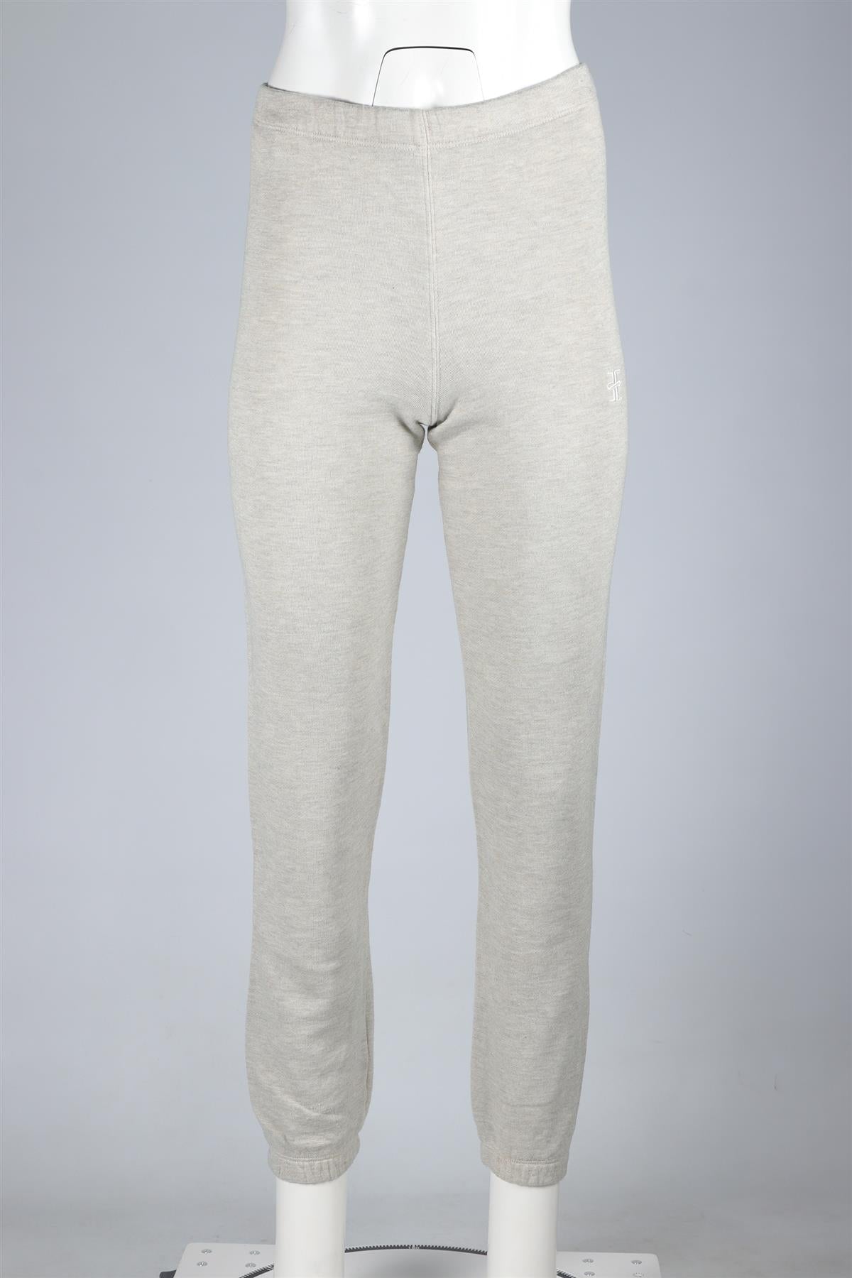 ETERNE BEIGE COTTON TRACK PANTS XSMALL
